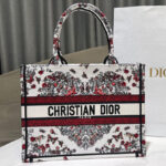 Christian Dior Medium Dior Book Tote M1286 Red